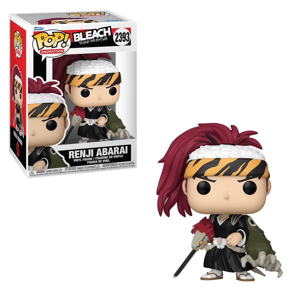 FUNKO POP ANIMATION BLEACH -THOUSAND YEAR BLOOD WAR- RENJI ABARAI 2393 NOVO ORIGINAL
