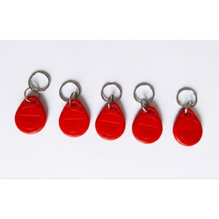 Kit com 5 tags/chaveiros de aproximação RFID