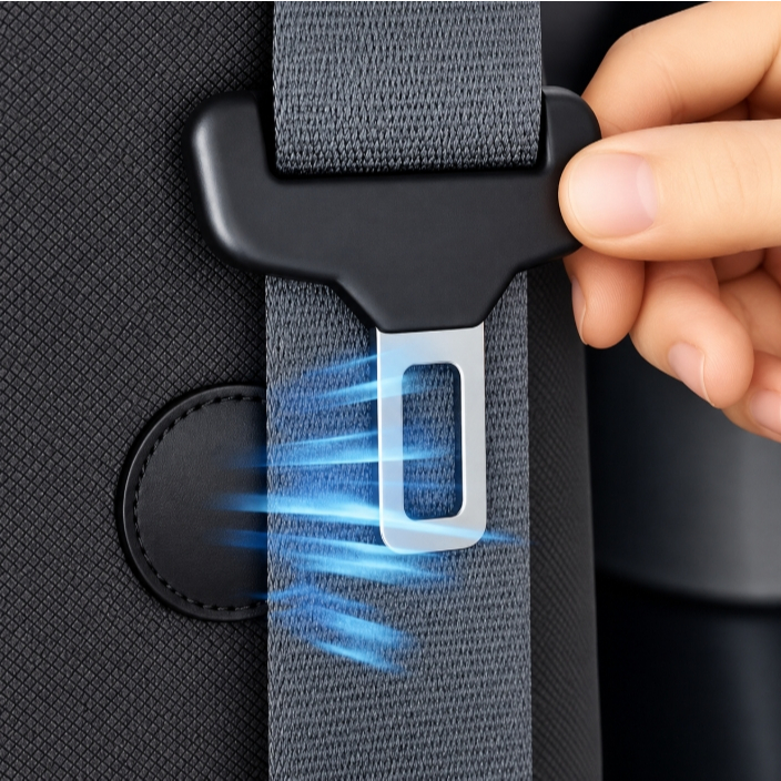 Suporte magnetico Suporte magnético para cinto de segurança automotivo suporte de carro  Trava para Cinto de Segurança
