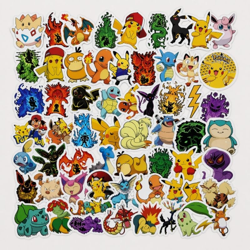 Adesivos pokemom games para acessórios Nintendo 3ds nds dsi new 3ds switch case acrilico