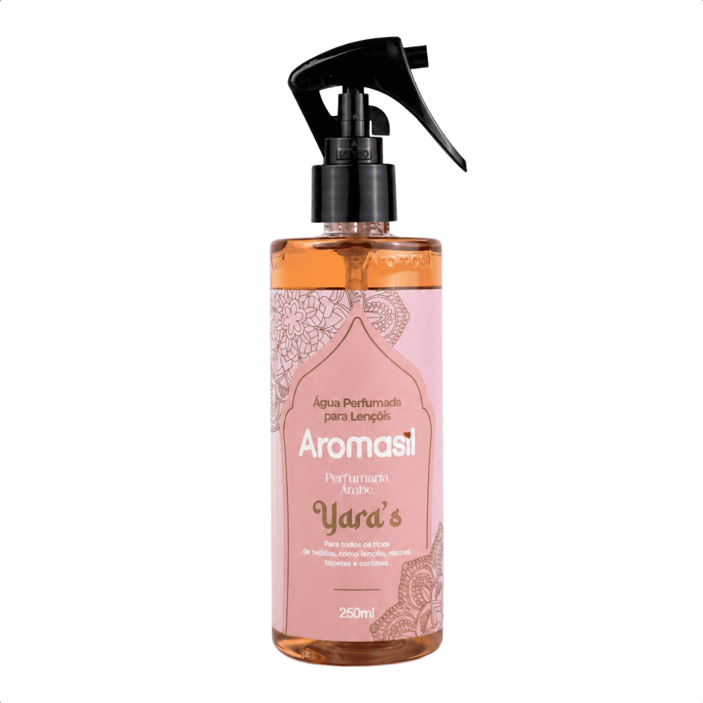 Odorizador de Ambientes Aromasil Yara's 250ml Perfumaria Árabe para Casa e Tecidos