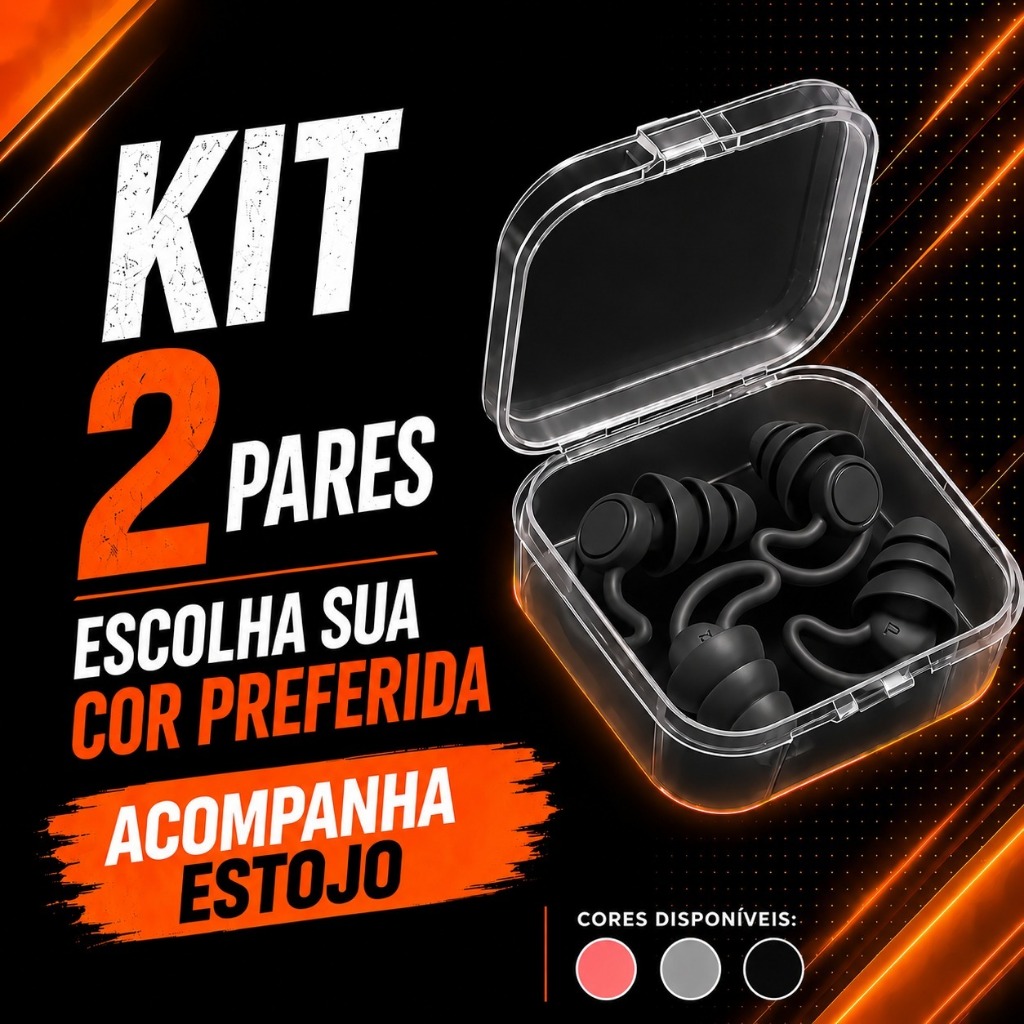 Imagem Protetor De Ouvido Natacao Dormir Banho Auricular Antiruído Tampão Auricular De SiliconePara Natação