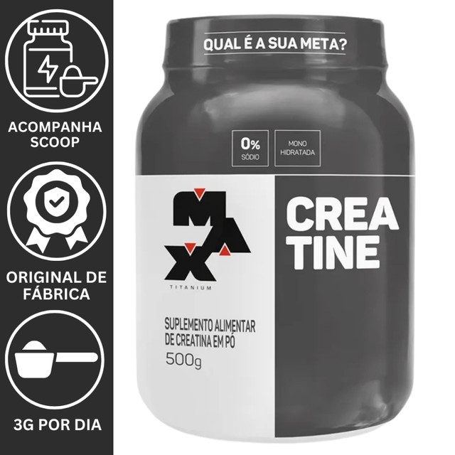 CREATINA MONOHIDRATADA POTE 500G