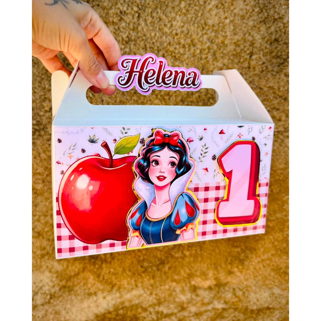Maletinha Personalizada 3D/ Lembrancinha Festa Aniversário / Todos os temas
