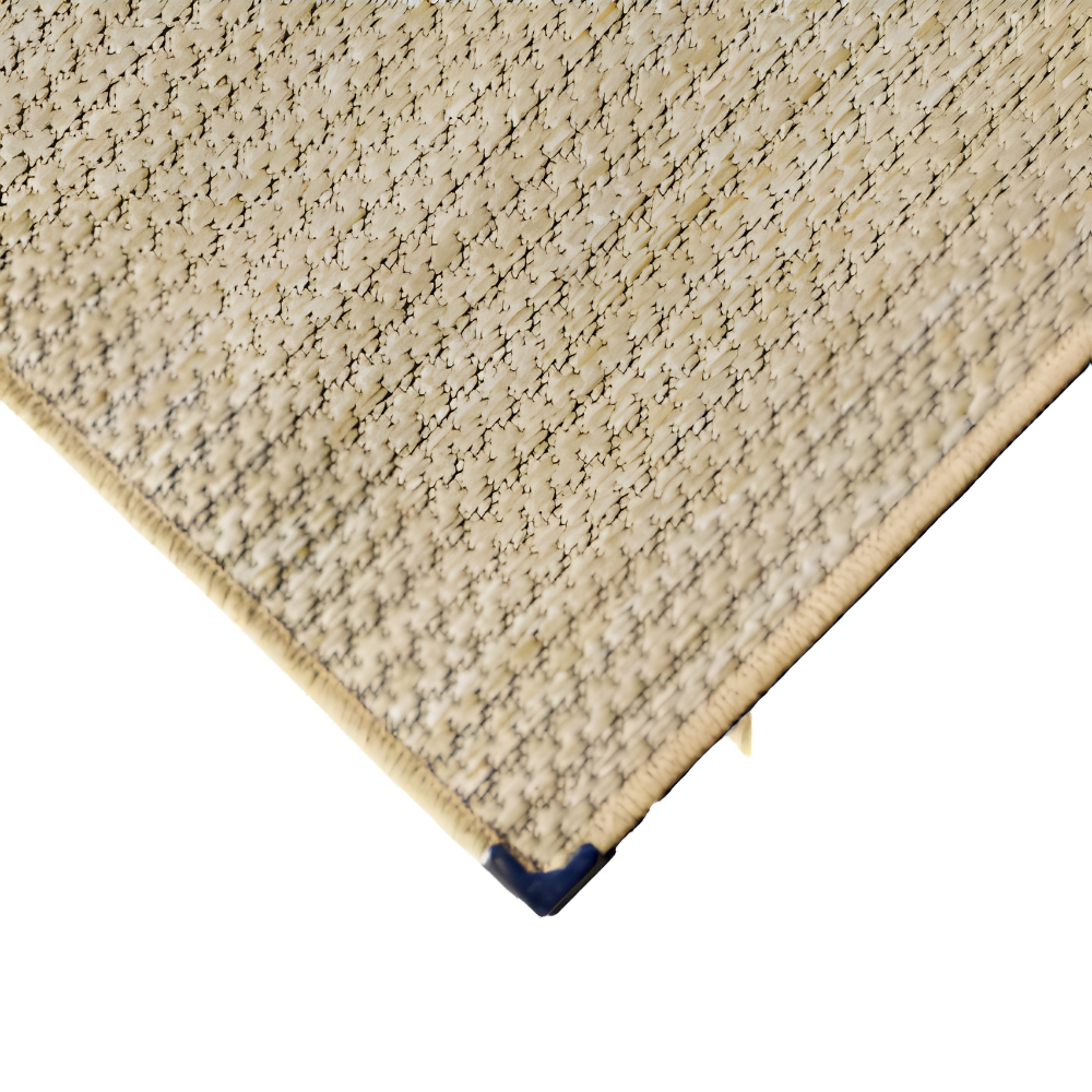 Tapete Antiderrapante Para Sala Sisal Quarto Bege Lancer
