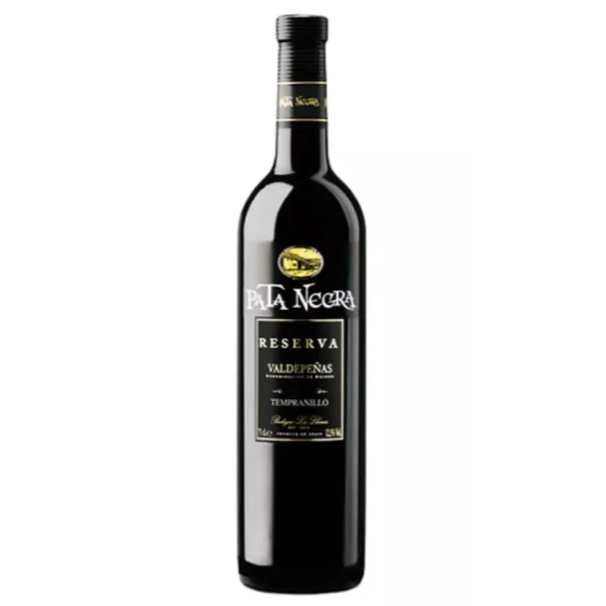 Vinho Pata Negra Tempranillo Reserva Espanhol Tinto 750ml