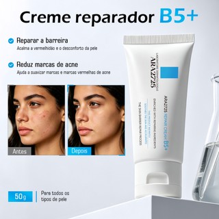 Creme Cicaplast Baume B5+ 50g Ara2725 com Vitamina B5 para Peles Sensíveis