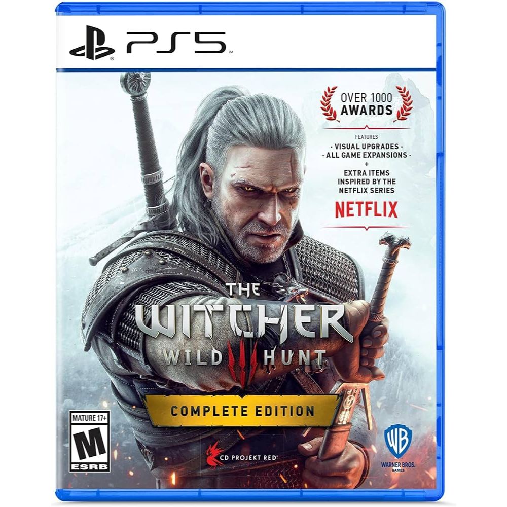 The Witcher 3: Wild Hunt Complete Edition — PS5, mídia física