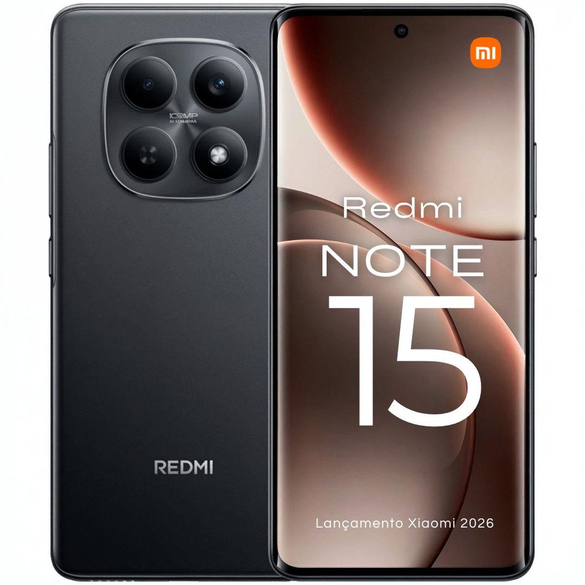 Celular Xiaomi Redmi Note 15 128GB Tela 6.67" Bateria 5000mAh Câmera 108MP NFC D