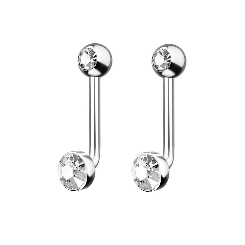 Piercing Íntimo Strass Christina com Zircônia