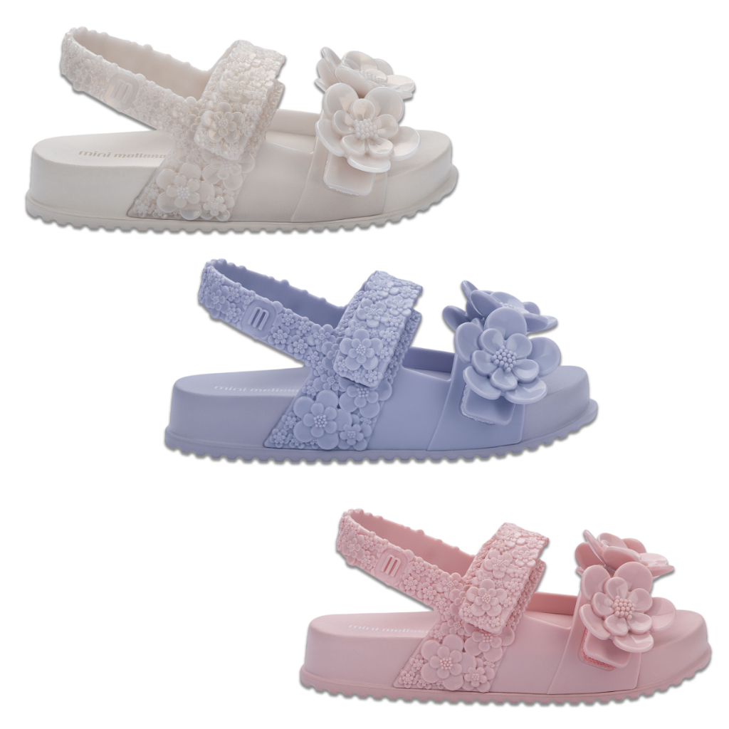 Sandália Mini Melissa Cozy Sandal Garden Flow Bb - 38169