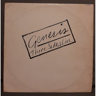 LP Vinil Genesis. Three Sides Live. Duplo, Gatefold