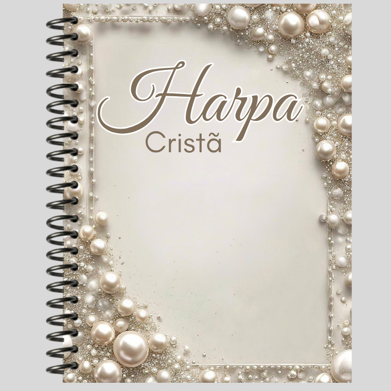 Harpa Cristã Evangélica Versão Luxo Letra Maior com Corinhos Completa Hinário Pentecostal com 689 Louvores — imagem 2 de 2