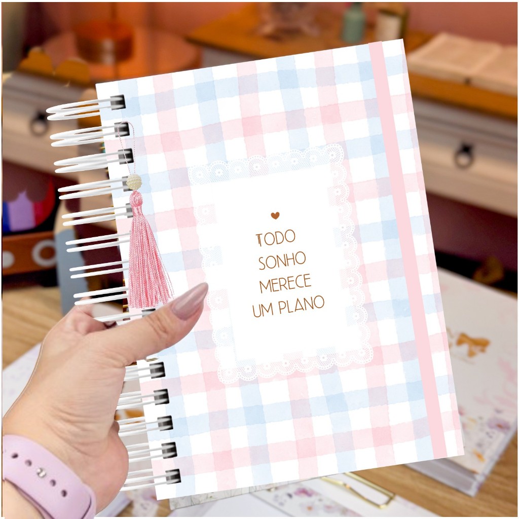 Agenda Personalizada 2027 - Organize Seu Ano com Praticidade