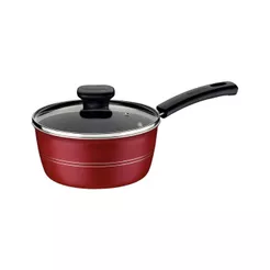 Panela Tramontina Sicília em Alumínio com Revestimento Interno e Externo em Antiaderente Starflon Excellent Vermelho 18