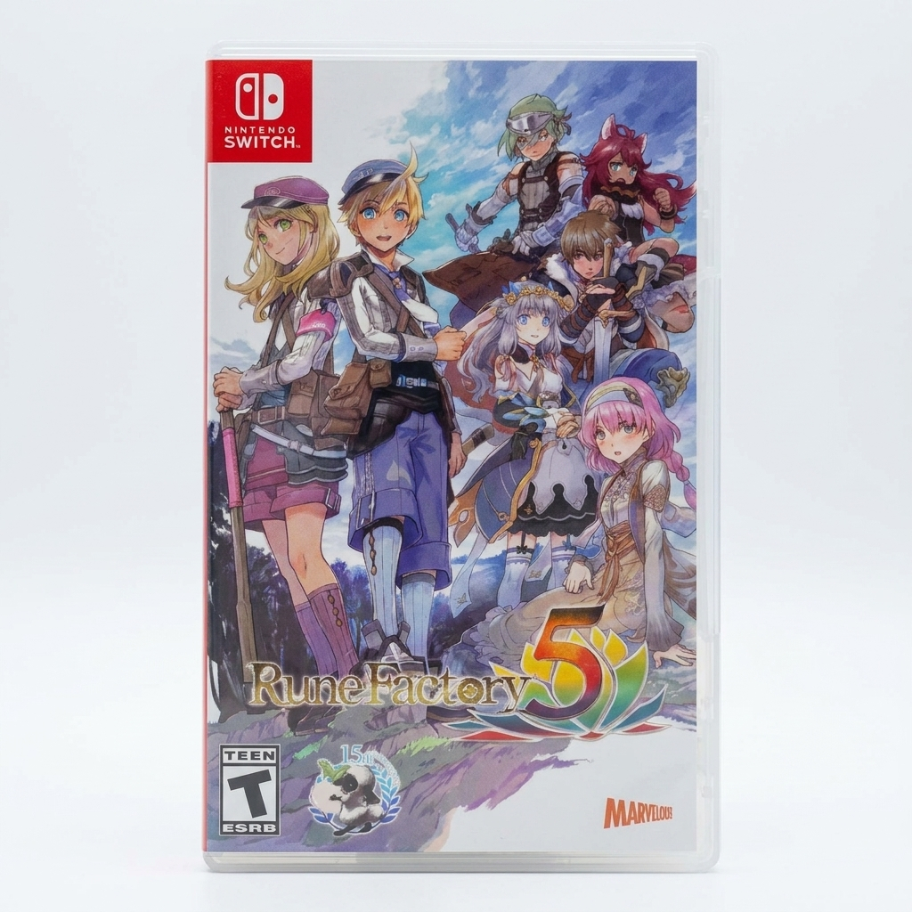 Rune Factory 5 Switch Midia Fisica