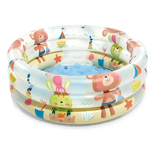 Piscina Inflável Infantil Bichinhos Sortidos 28 Litros - Intex 57106