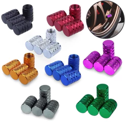 Bico Tampinha Tampas Da Válvula Do Pneu De Carro De Metal Aluminio Carro Biquinho Moto Bicicleta Bike