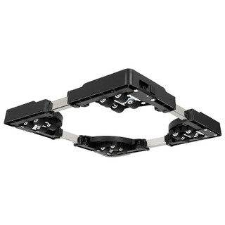 Suporte Universa Base Móve com Rodízios para Eletrodomésticos Ajustável 45,5–70cm Suporta até 150kg