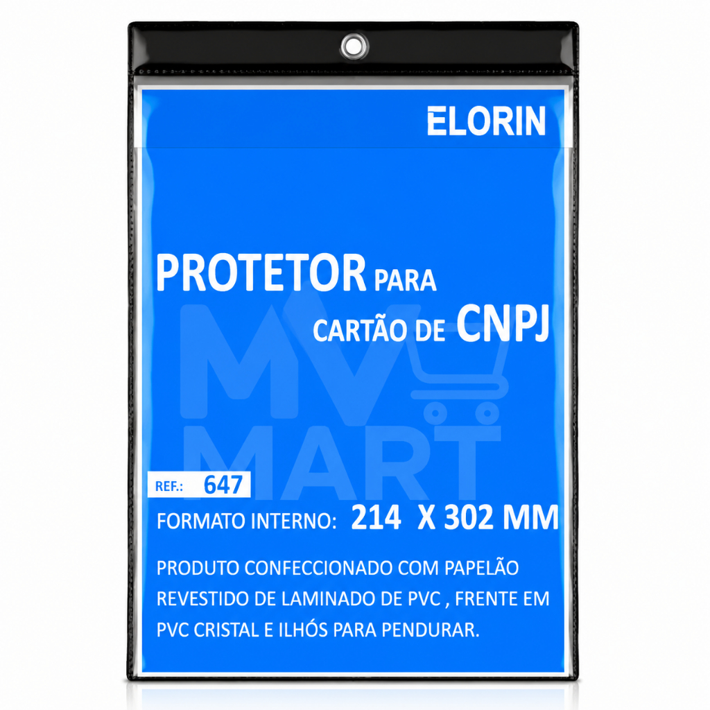 Porta Alvará Cnpj Folhetos E Cardápios A4 Vertical Pvc