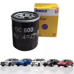 Filtro de Óleo Motor Mahle OC600 Original Honda Accord City Civic CRV Fit Nissan Renault Mazda Mitsubishi