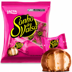 Bombom Chocolate Sonho De Valsa Pacote 1kg Lacta Presente Dia Das Mulheres