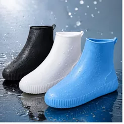 Capa de Chuva Para Tenis Protetor De Sapato Calçado Silicone Impermeável Para Chuva Antiderrapante
