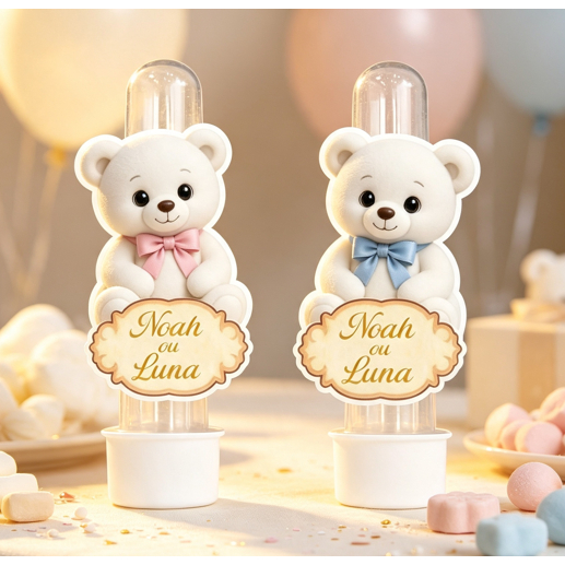 ENVIO RÁPIDO | Tags Para Tubetes | Apliques | Lembrancinhas Personalizadas | Chá Revelação