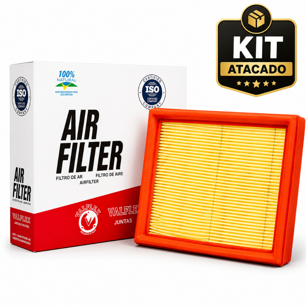 Kit Filtros De Ar Honda NXR Bros 125 150 Valflex 181