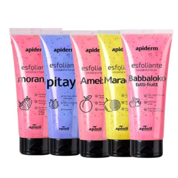 Skin Care Esfoliante Corpo e Esfoliante Facial Apinil