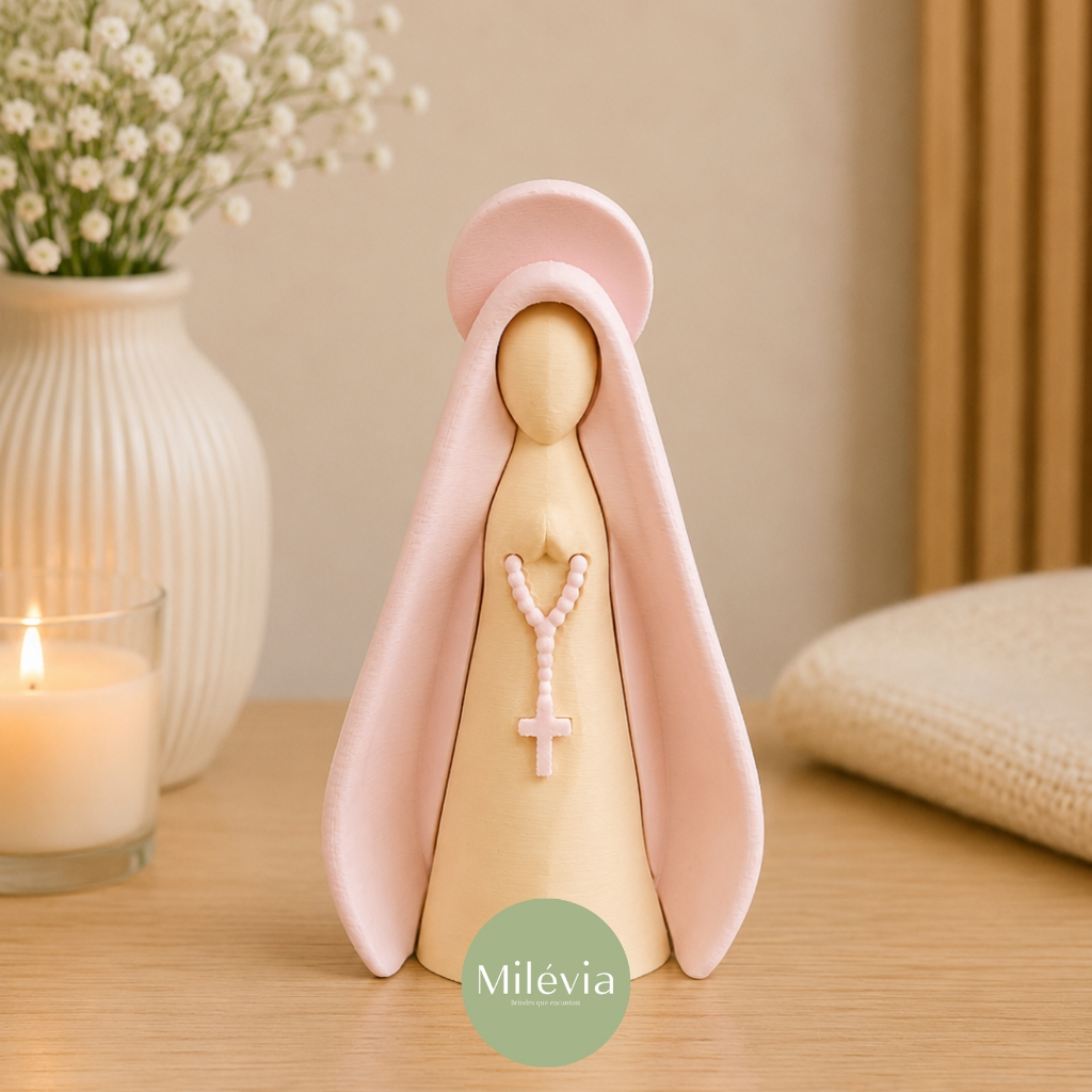 Imagem de nossa senhora aparecida | presente de batizado, casamento religioso, padrinhos | Decoração | Santinha