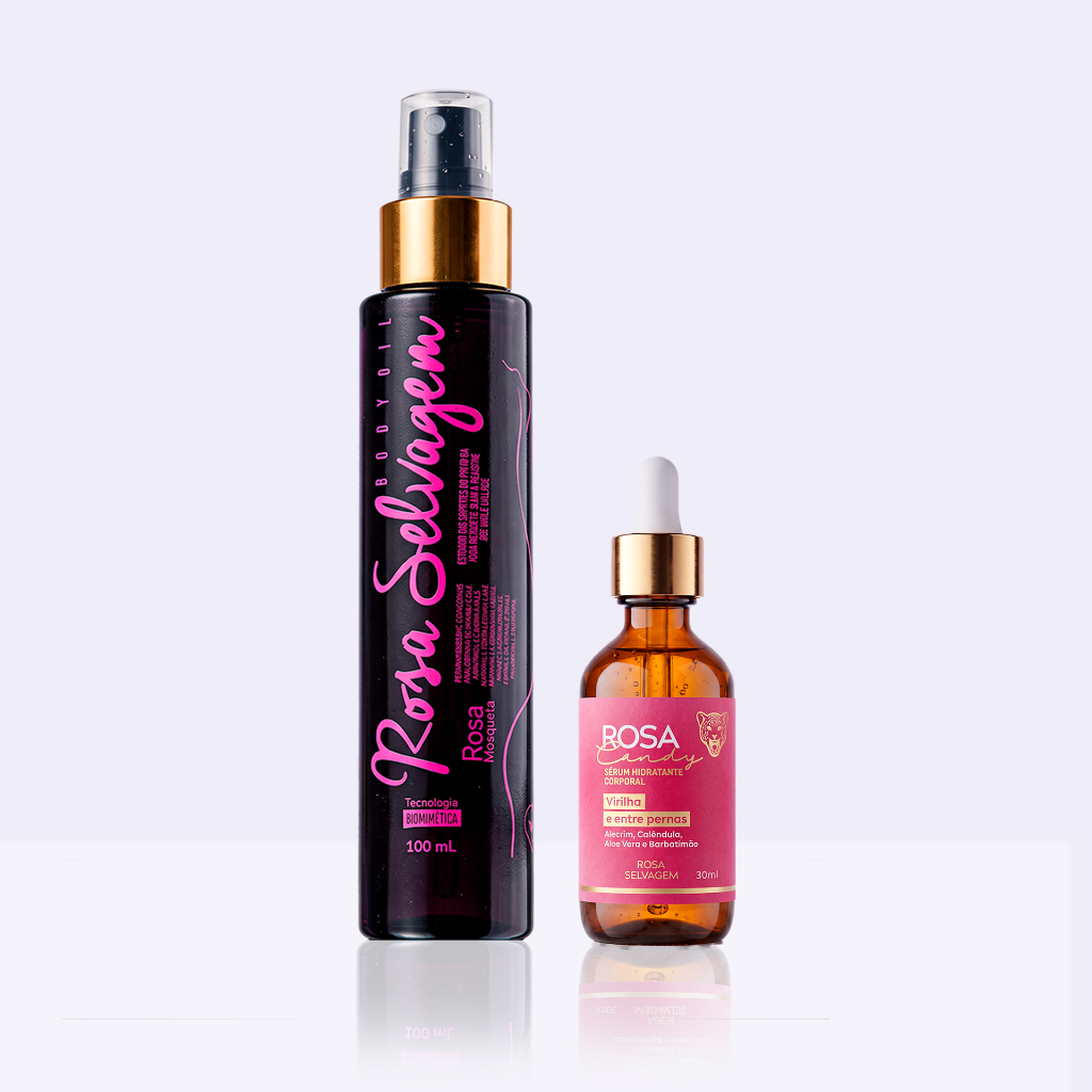 1 Oleo + 1 Serum Candy Rosa Selvagem