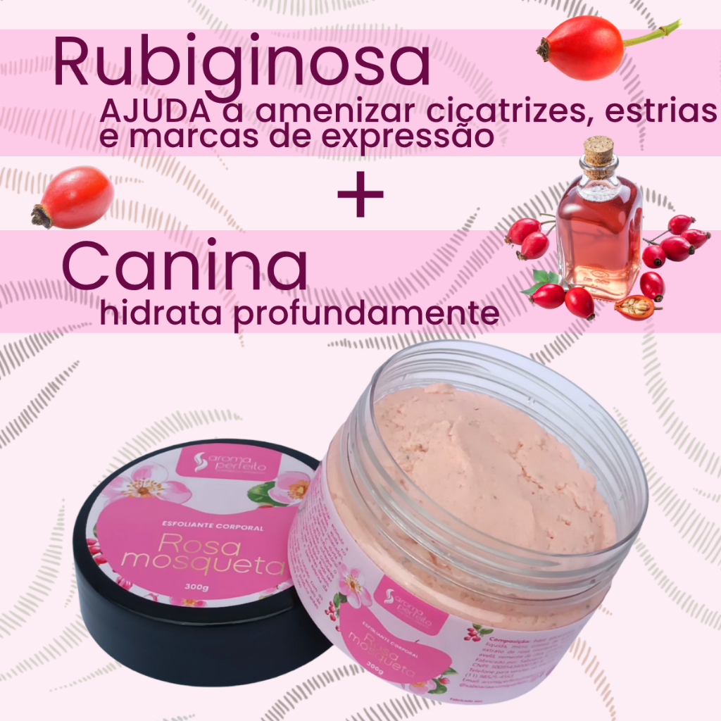 Esfoliante de Rosa Mosqueta 300g