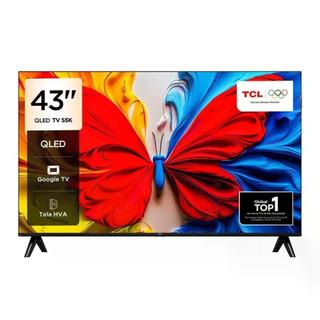 Smart TV 43” TCL 43S5K QLED Full HD Google TV Wi-Fi