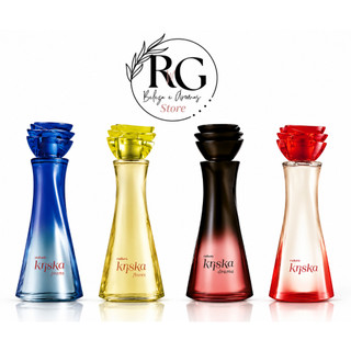 Perfume Colônia Feminino Kriska 100ml Tradicional, Drama, Flores, Shock, Jeans, Sonhos, Romance e Delírio