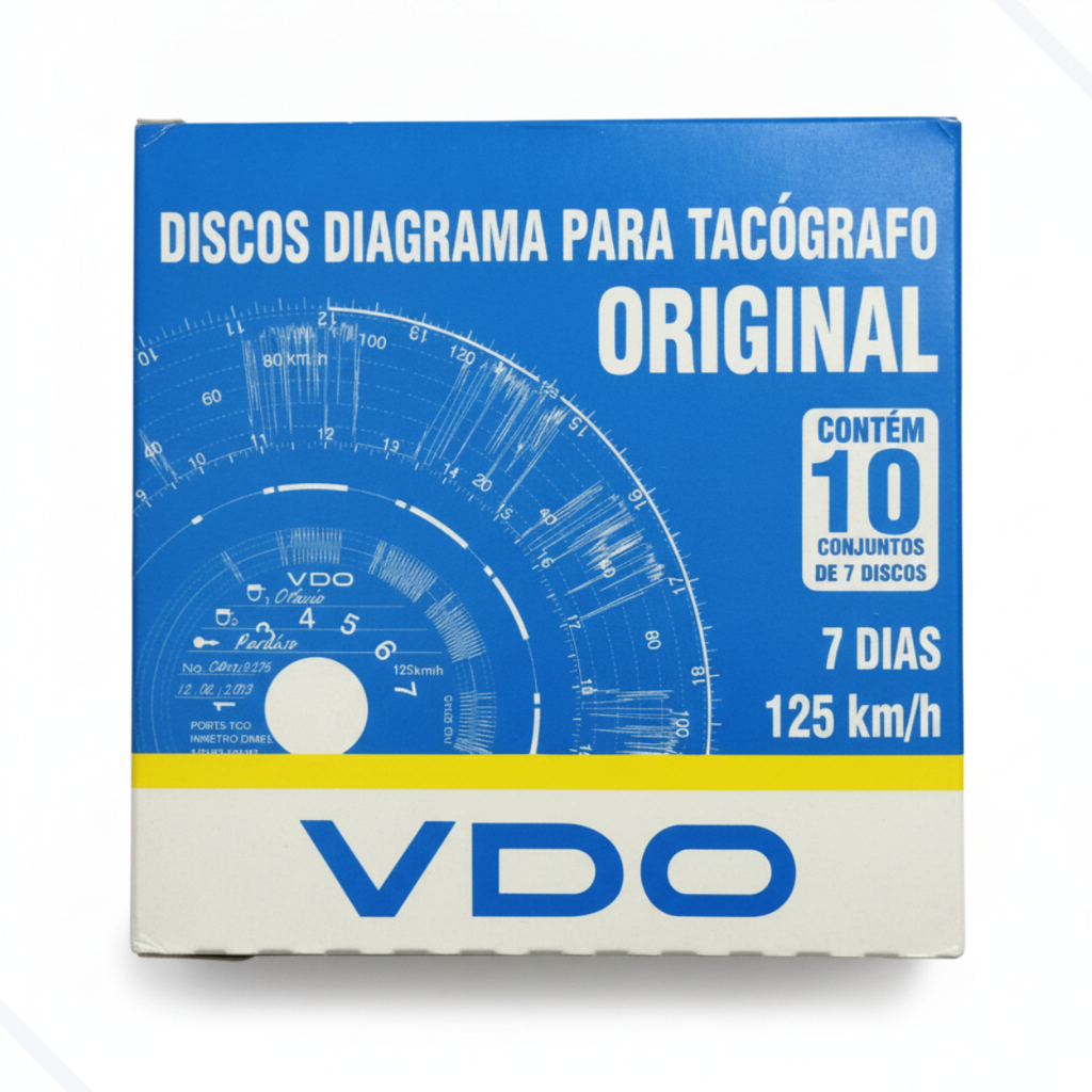 Disco Tacografo Semanal VDO 7DIAS 125KM/H 14025005F