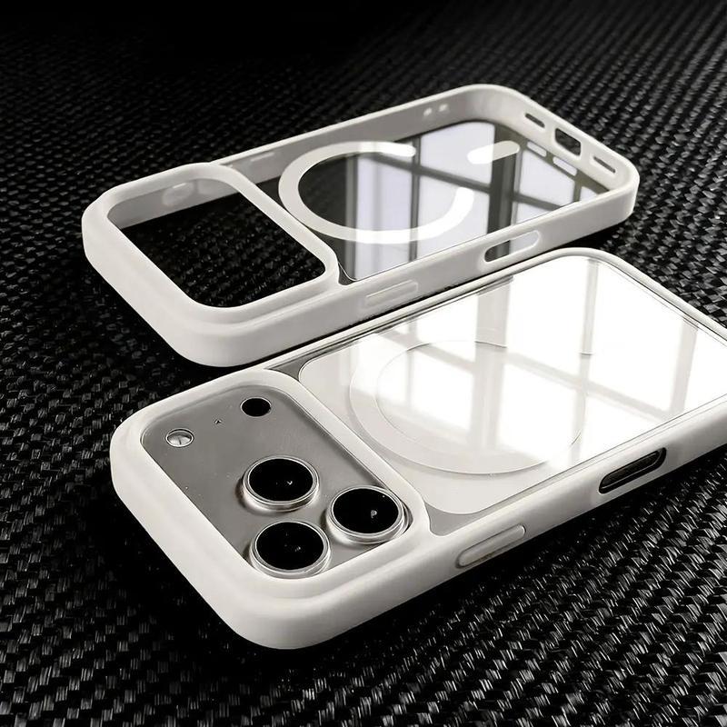 Capa por Indução Com Borda Colorida Compativel Com Modelos iPhone 11/12/13/14/15/16/17/18 de Alta Qualidade e Elegancia