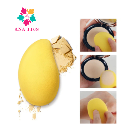 ANA 1108 Kit 12 peças Esponja de Rosto Facial Maquiagem Base Manga · foto 2