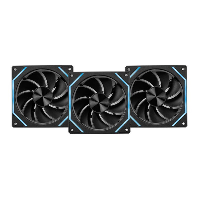 Kit Ventoinhas Pichau Ventus NX Reverse, ARGB, 3x120mm, Preto, PCH-VTNXR3-BK01