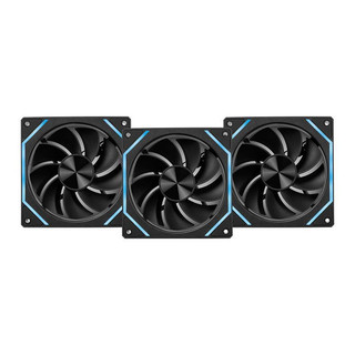 Kit Ventoinhas Pichau Ventus NX Reverse, ARGB, 3x120mm, Preto, PCH-VTNXR3-BK01