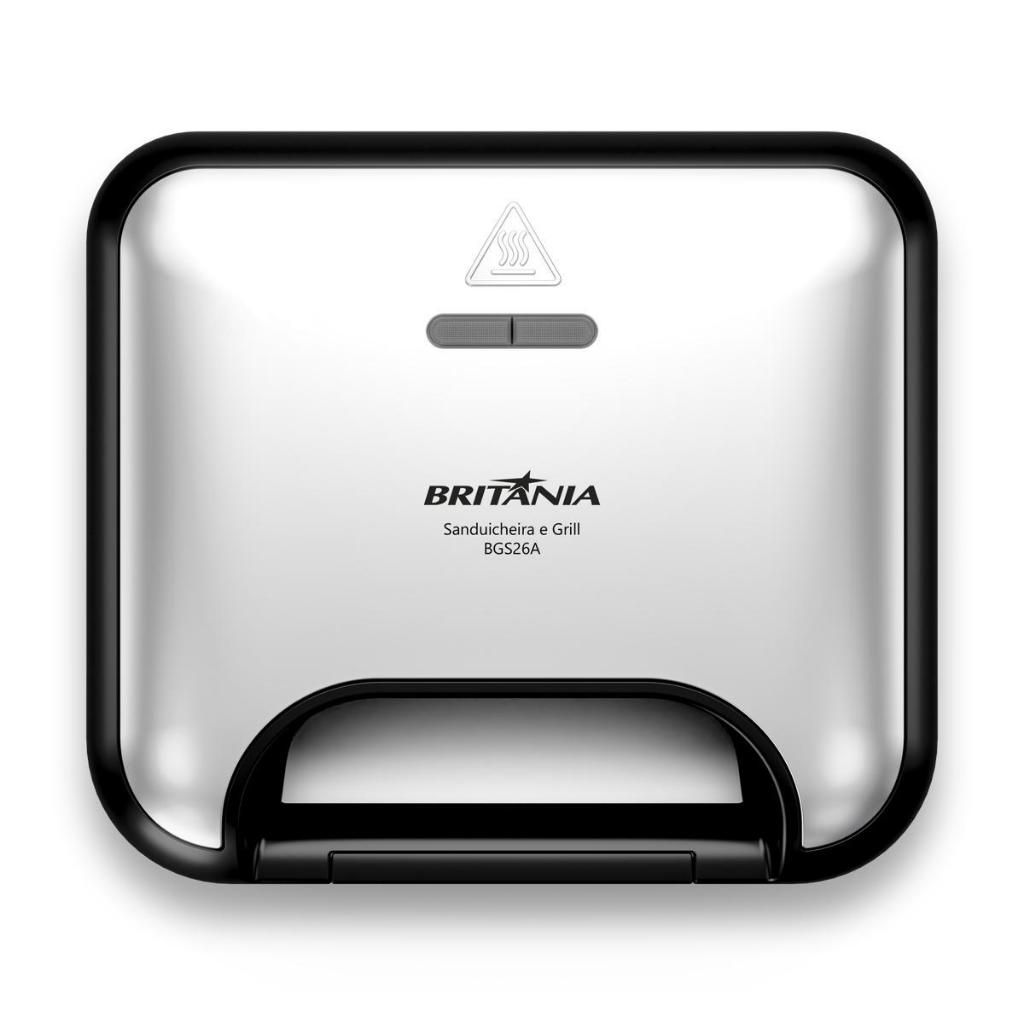 Sanduicheira e Grill Britânia BGS26A Redstone 750W 127V
