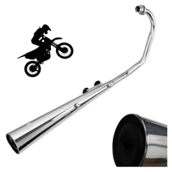 Escapamento Estralador Lata moto Cg 125 Fan 2009 2010 até 2013 Polimet Esportivo