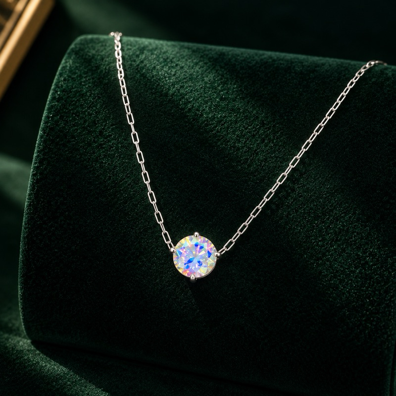 Colar Feminino Firework 8mm em Prata 925 Elegante