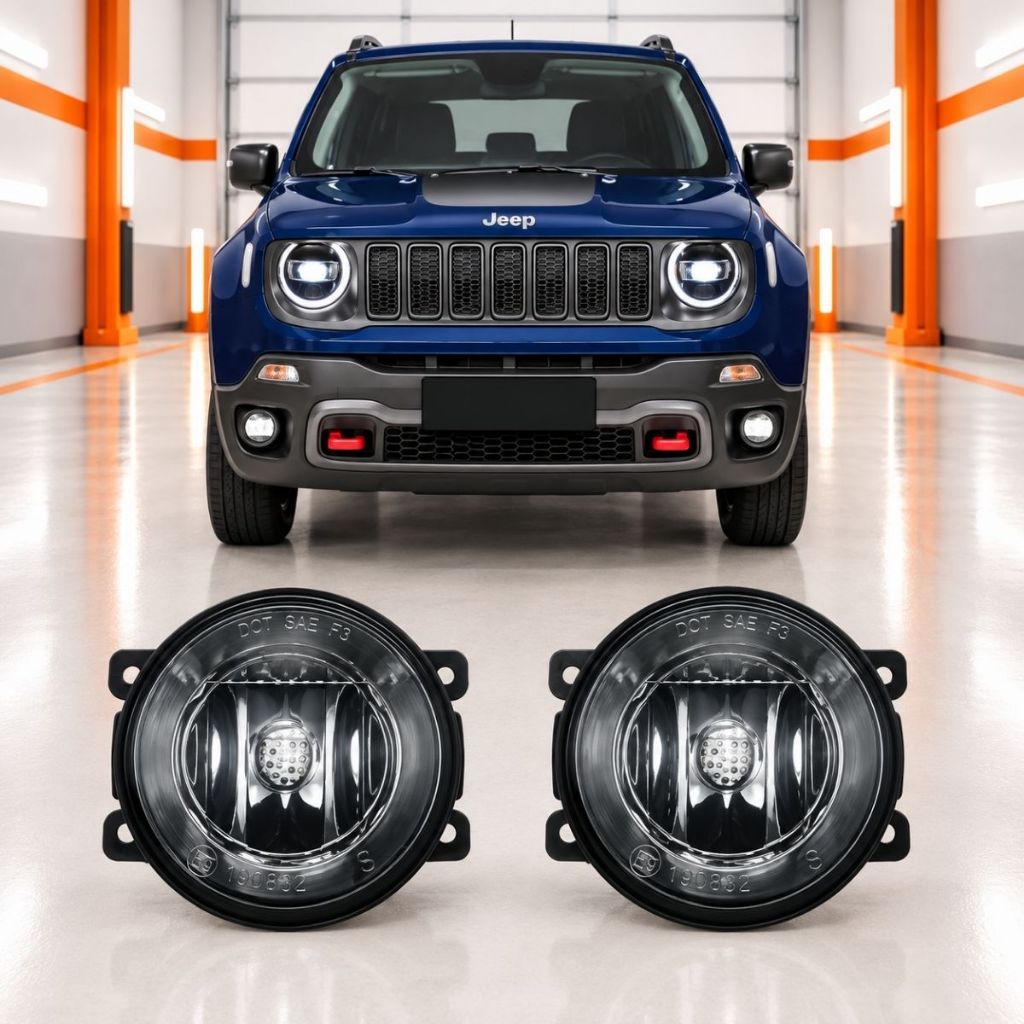Farol De Milha Jeep Renegade 2016 2017 2018 2019 2020