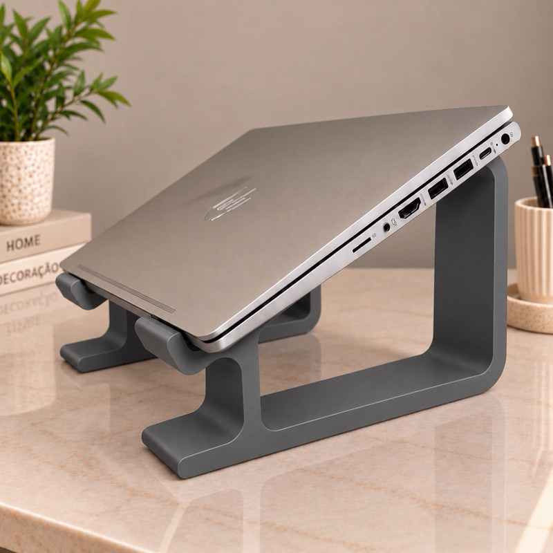 Suporte Ergonômico Para Notebook Elevador De Tela Base Para Laptop Desk Setup Home Office Organizador De Mesa