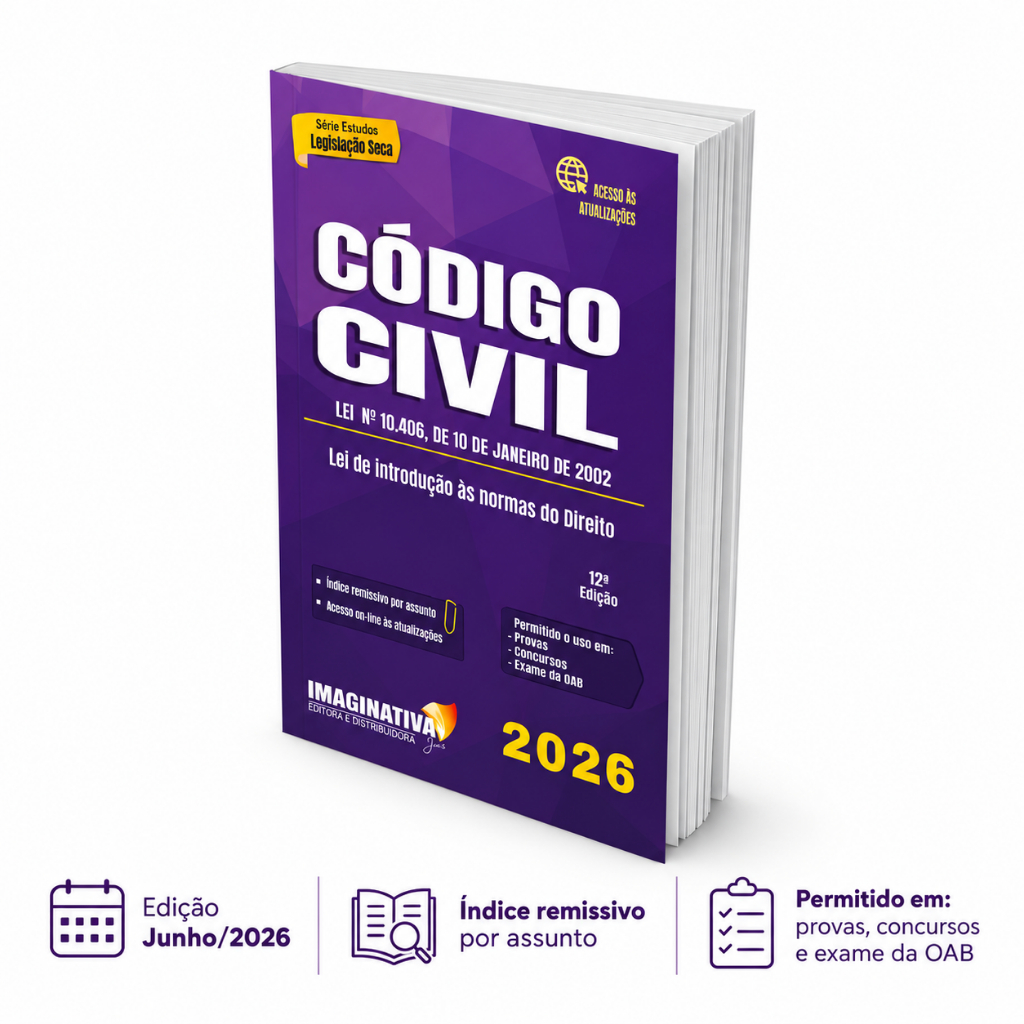 Código Civil 2026 12ª Edição Junho | Atualizado