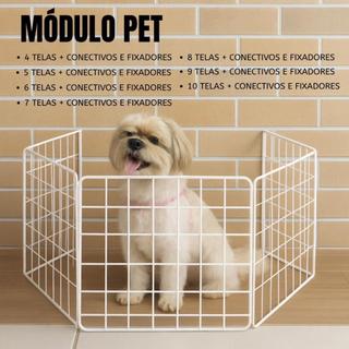 Módulo 30X30 Tela Preta Cercadinho Segurança Pet Portátil Tartaruga Coelho Promoção