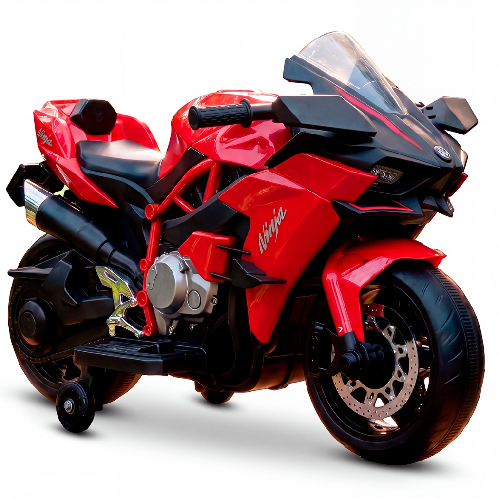 Mini Moto Elétrica Infantil Kawasaki Ninja