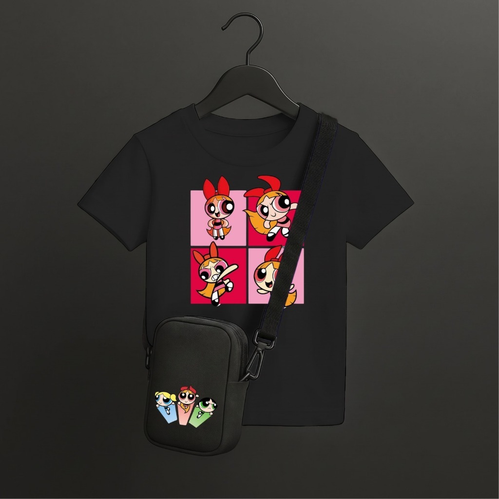 Camiseta Florzinha Estampa De Personagem Pronta Para Entrega Modelo Casual Confortável E Estiloso Para O Dia A Dia