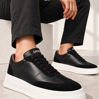 Tenis Casual Masculino Sola Alta Confortável Esporte Fino Preto Marrom Branco Social Casamento Festa Confortável Couro